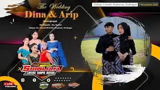 🔴📡LIVE // WEDDING DINA ❤️ ARIP  // CAMPUR SARI SRIWIJAYA  //  PANGESTU PRO AUDIO // NATA VIDEO