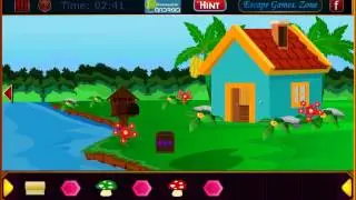 Mushroom House Frog Escape -- Walkthrough