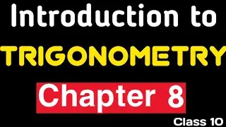 Class 10 Maths | Chapter 8 Introduction | Trigonometry | CBSE NCERT | Surender Maths 10