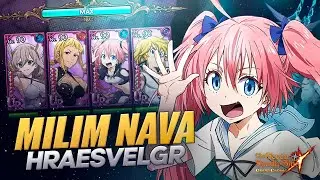 ¡MILIM EN EL PÁJARO PEGA EL HORROR! Milim vs Hraesvelgr | 7DS: Grand Cross