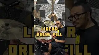 LINEAR DRUM FILL - Drum lesson || #drummer #linear #lineardrumming #lineardrumlesson #drumming #drum