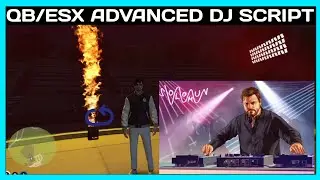 QB\ESX Advanced DJ Script | FiveM Roleplay Scripts | FiveM Tutorial 2024 | MJ DEVELOPMENT