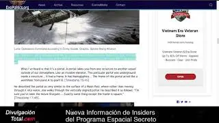 M&aacute;s Informaci&oacute;n de Insiders del Programa Espacial Secreto