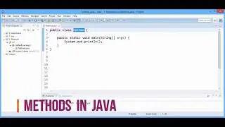 2. Methods in Java (Malayalam Tutorial)