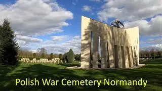 Polish Military Cemetery Urville-Langannerie, Normandy, France