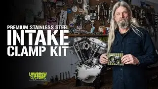 Premium Stainless Steel Intake Clamp Kit Overview & Install For 1955-77 Harley-Davidson Motorcycles