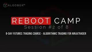 Algo Futures Trading Course | DAY 2 🔵 Learn Algorithmic Trading for NinjaTrader | Lesson 2