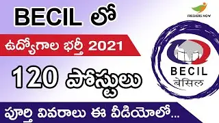 BECIL Recruitment 2021 in Telugu | 120 Vacancies | salary, Application Form