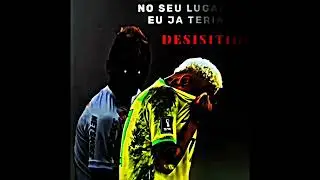 No seu lugar eu j&aacute; teria desistido.... #neymar #edit #futeball #futebol #football #santos