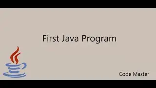 First(Simple) Java Program