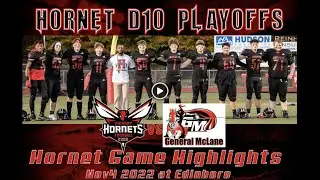 Hickory Football Highlights vs General McLane Nov4 2022 at Edinboro D10 Quarterfinal 4K