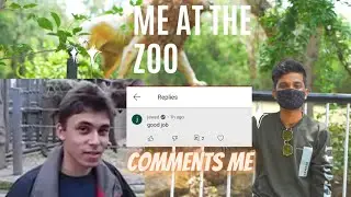 Jawed Karim comments to me 🙈 | Jawed still active ✔️ now  | #jawedkarim #meatthezoo #1styoutubevideo