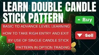 Learn Double Candle Stick Pattern in Stock Market | Right Entry and Exit with Proper Stop Loss