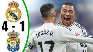 Title:Real Madrid vs Las Palmas (5-1) | All Goals & Highlights | La Liga 2025
