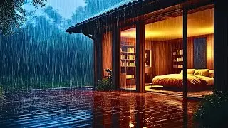 🔴 LIVE 24/7 Heavy Night Rain Outside the Window 🌙 Relax, Sleep Fast | NO ADS
