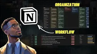 How I use Notion To Setup This One Person Business video Workflow (So Productive)  🎥 💻 😎