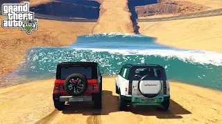 THAR ROXX VS DEFENDER WATER LEVEL TEST WHO WILL WIN ?