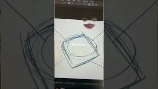 Pogging at my own art. Captivated by progress.
