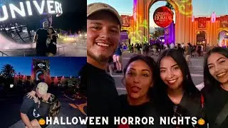 Halloween Horror Nights| Orlando *vlog* ft. Montoyatwinz