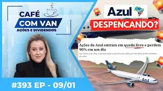 🔴AO VIVO: AZUL: Cair 90% não é 