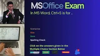 In MS Word, Ctrl+S is for || MSoffice Exam || schoolhelp.info/exam