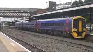 Trains at Worcester Shrub Hill 13/06/15