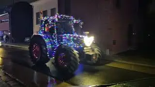 Tractor verlichte Kerst optocht Kruibeke fotoimpressie 2025