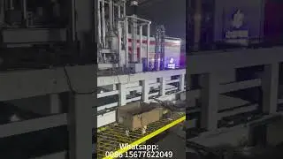 Green sand treament line and automatic molding machine with mold handing line#moldingmachine