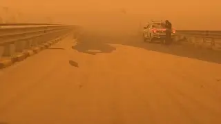 4K Driving in Storm in BENGHAZI LIBYA 20/1/2026