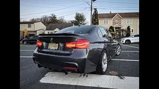 BMW B58 340i Revs, take off, fly by. Vargas GC turbo + Armytrix!