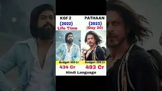 Pathaan Vs Kgf 2 | Day 20 Box Office Collection | Shortsverse