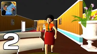 Crazy Scary School Teacher Game : Evil Teacher 3D - Level 6-10 Part 2 (Android GamePlay Walkthrough)