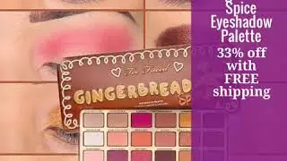 TOO FACED COSMETICS The Gingerbread Spice Eyeshadow Palette