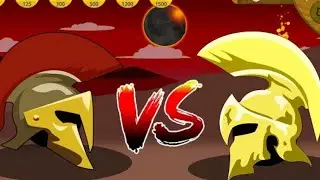 STICK WAR LEGACY | Head Spearton Basic VS Head Spearton Golden EPIC BATTLE
