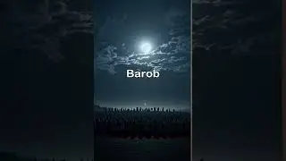 Barob & The Moon in Kadazan Dusun Culture. The myth of Eclipse