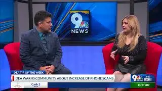 Carlos warns the public about the phone scammers impersonating DEA employees