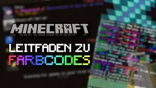 #Minecraft Farbcode Leitfaden/Guide! ⛏️ - #Nitrado #Tutorial