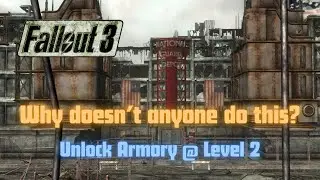 Fallout 3 National Guard Depot Armory at Level 2