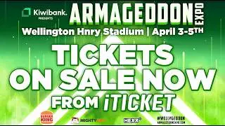 Armageddon Expo is coming for Wellington!