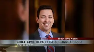 Cochise County attorney fires Chief Civil Deputy after Sierra Vista incident