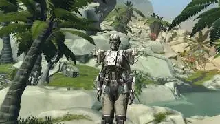 Enhanced Assailant's Armor Set Preview 360&deg; Spin (Female)