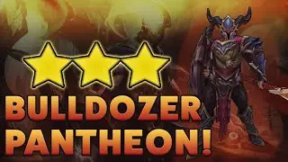 3 STAR PANTHEON BULLDOZER COMP! | Teamfight Tactics