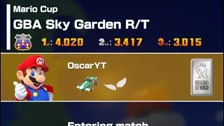 Mario kart tour Mario GBA Sky garden R/T (Mario cup)(new year tour 2026)