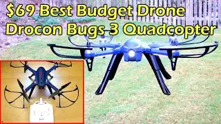 $69 Best Budget Drone w/ Brushless Motors - Drocon Bugs 3