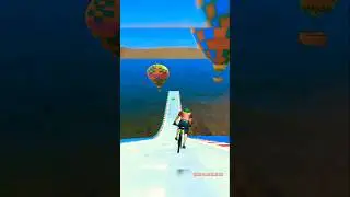 BMX Cycle Stunt Racing Game | Pro Gamer Simulator #shorts #viral #trending #gaming #cycle #stunt