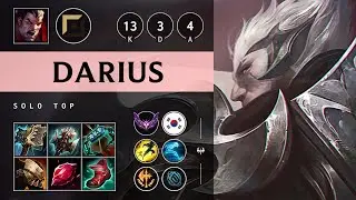 Darius Top vs Singed: Unstoppable - KR Master Patch 14.20