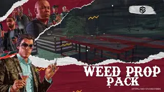 Weed Grow Pack Prop V1 &ndash; Full Showcase | FiveM Weed Props