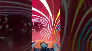 Palatinus F&uuml;rdő Magic Tunnel Single Tube Waterslide #Shorts
