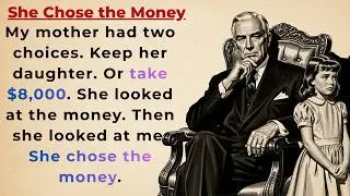Изучайте английский язык с помощью историй. Уровень 3 🔥She Chose the Money | Практика аудирования...