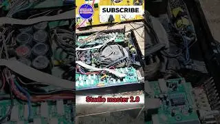 I Fixed a Studio Master Amplifier in Sasaram
